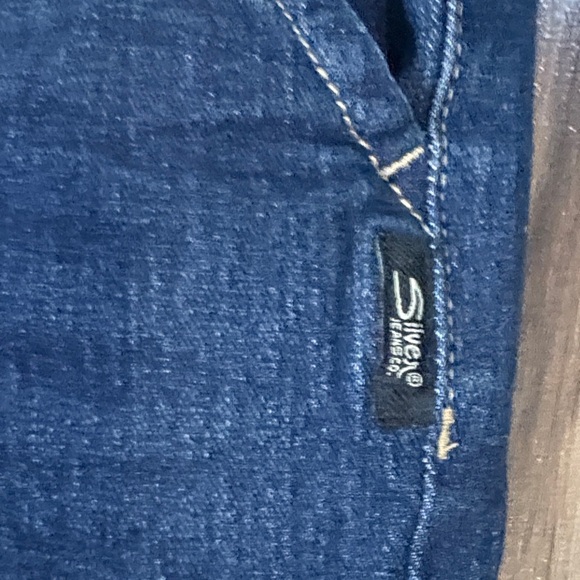 Silver Jeans Denim Lined with Red Plaid Fleece - Picture 5 of 7